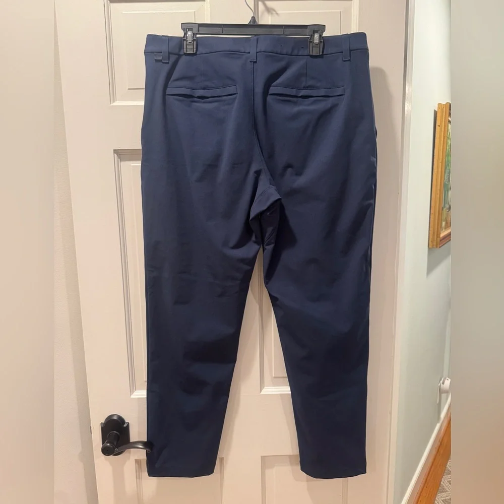 Lululemon Men’s Performance Chino Pants Navy Blue 36W Stretch Work Travel